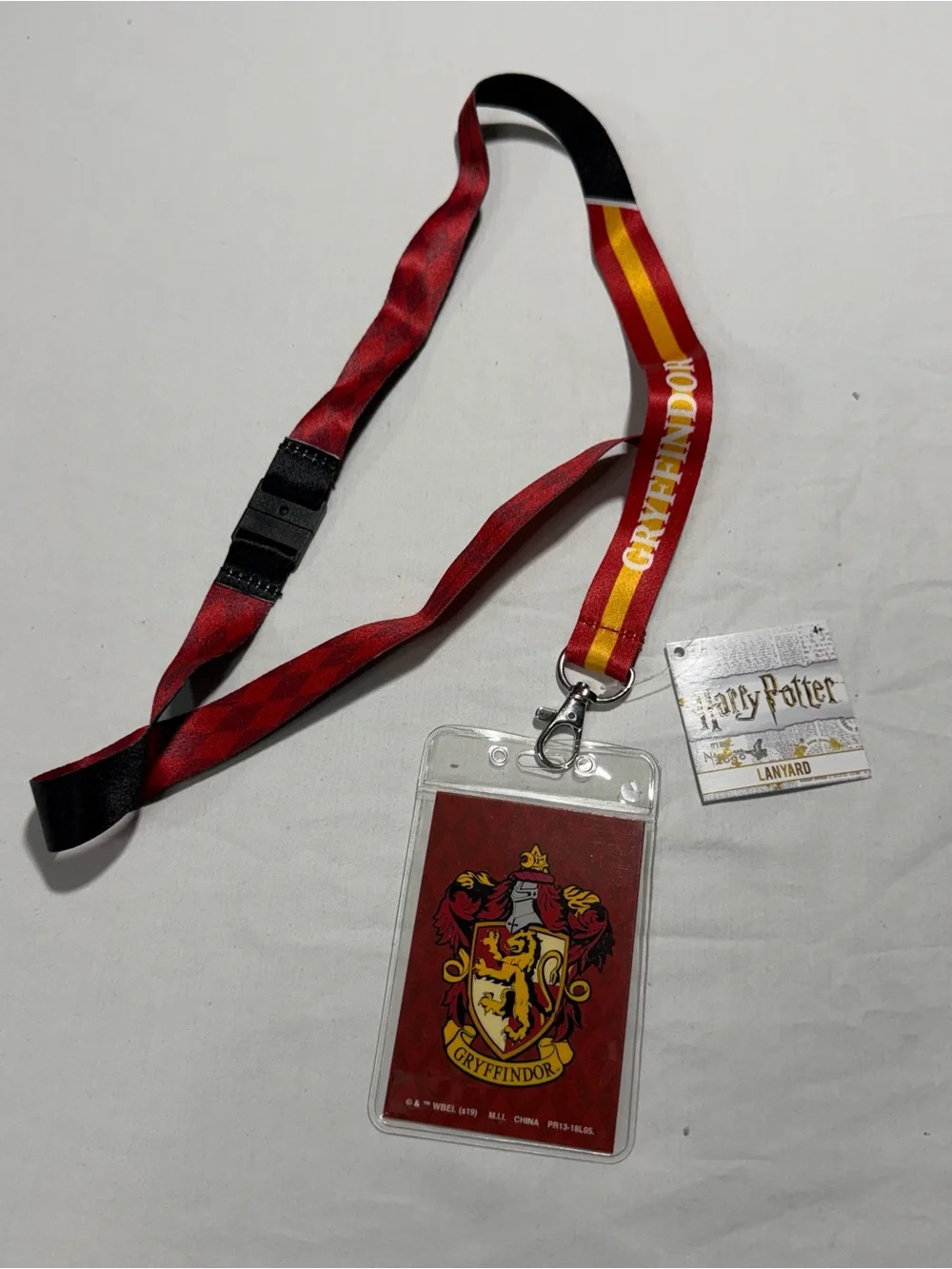 Warner Bros. Harry Potter Red & Gold Lanyard with ID Sleeve